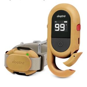Gen 2 Dogtra Gold Remote Training Collar and Receiver - Tan